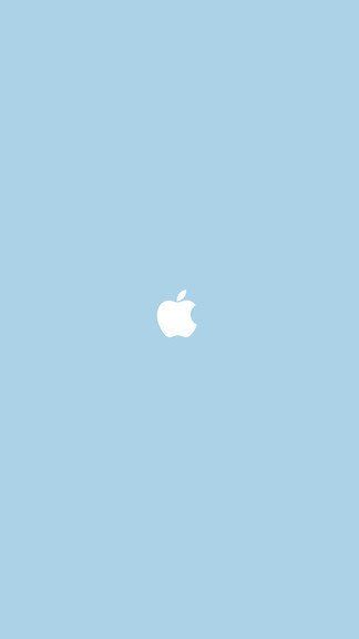 Cool Light Blue Logo - Light Blue Apple iPhone 6 / 6 Plus wallpaper. Blue Wallpaper