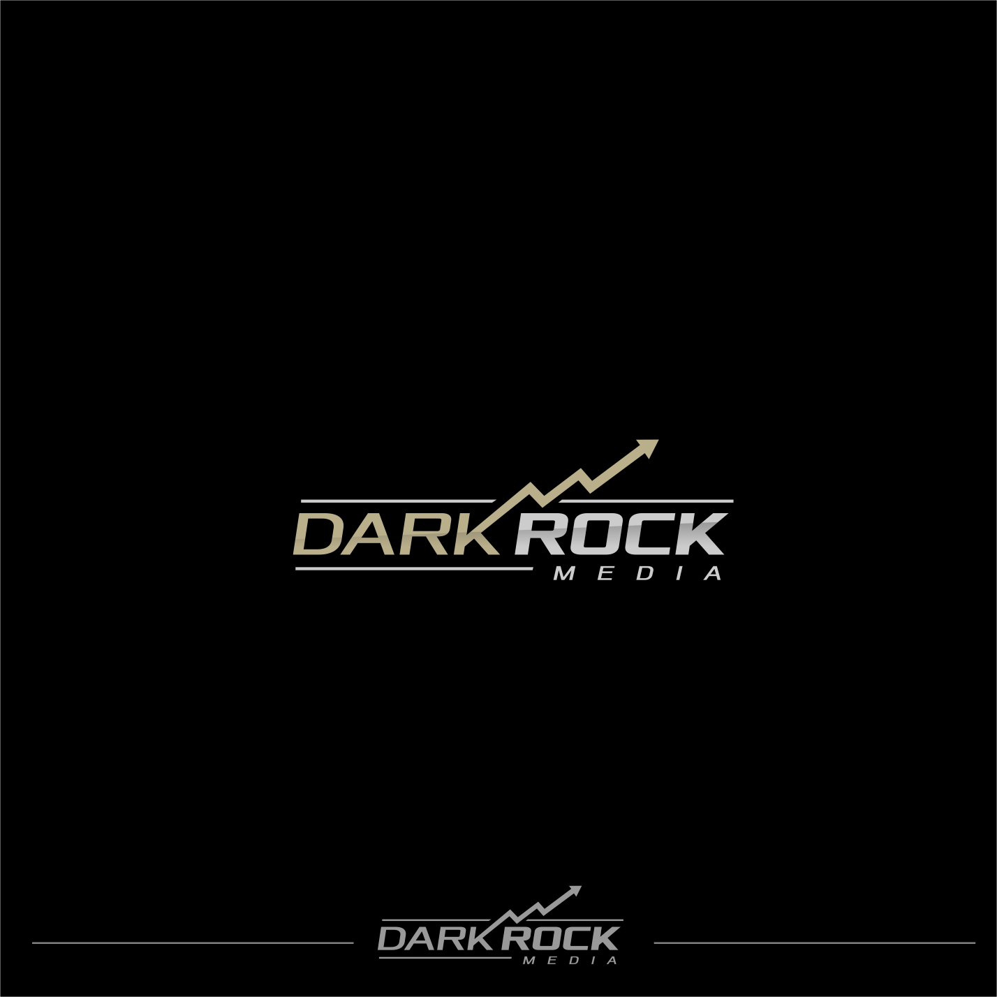 Rock Company Logo - 77 Upmarket Logo Designs | Advertising Logo Design Project for Dark ...
