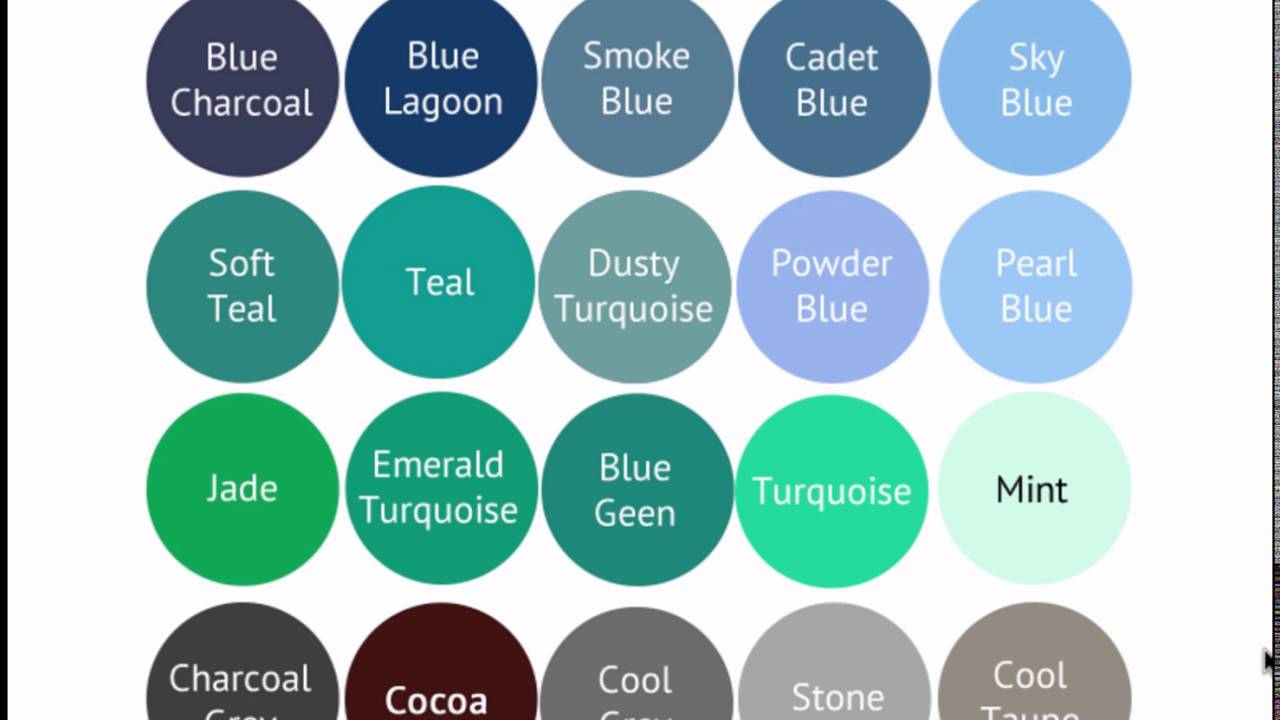 Cool Light Blue Logo - Soft Summer Light Color Palette, Cool & Medium