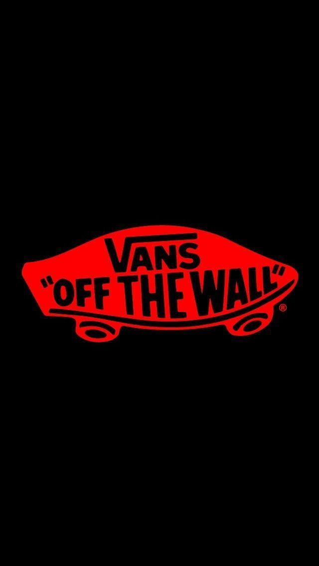Red Vans Logo - Logo #Brands #Vans Vans. Vans. iPhone wallpaper