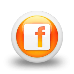Orange Facebook Logo - GrandpaGaming – Clip it