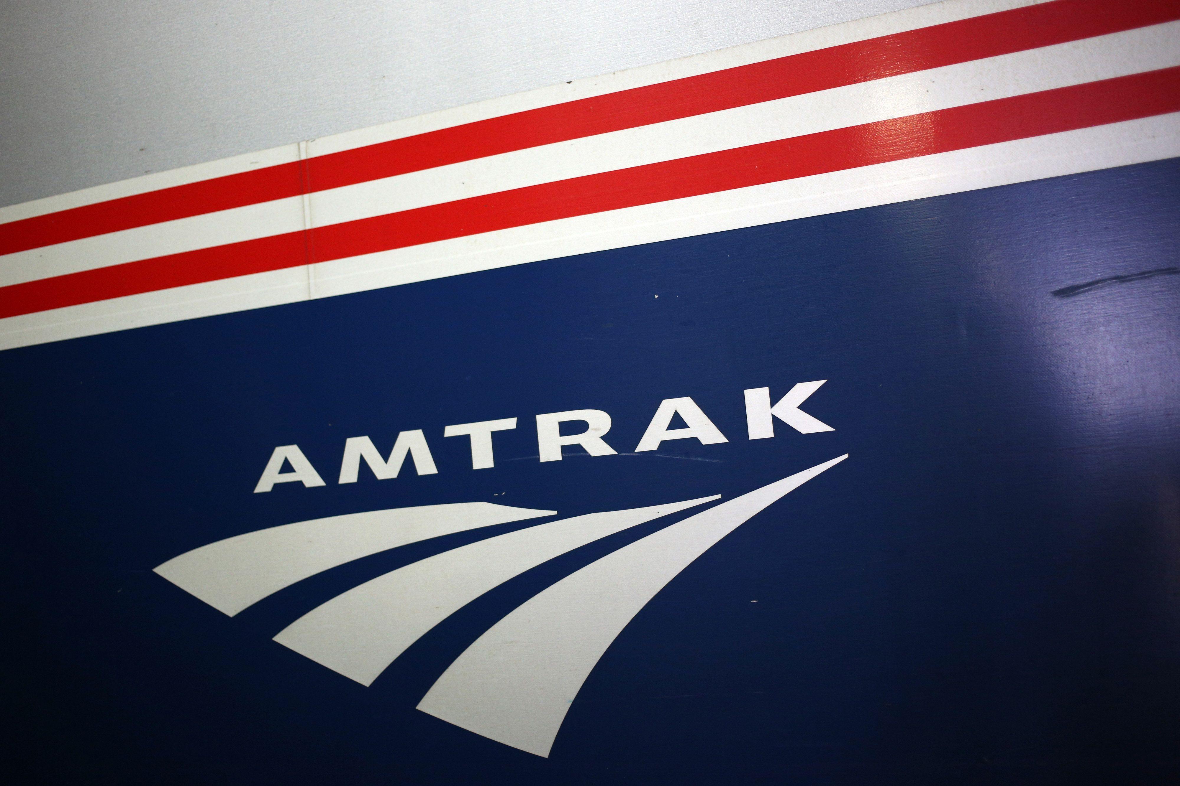 Amtrak Logo - Chicago-Bound Amtrak Train Derailed in Kansas, Injuring 20 | Fortune