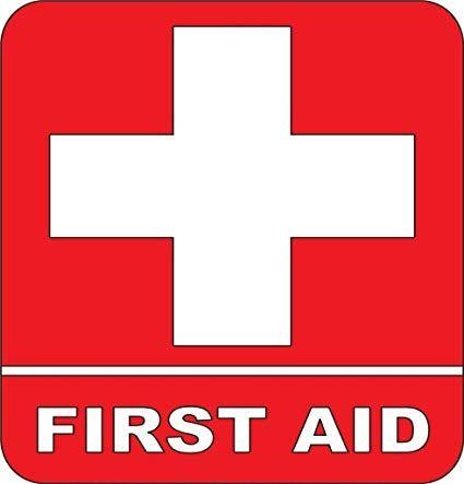 First Amazon Logo - First aid Kit Emergency Symbol Logo sticker Picture Art