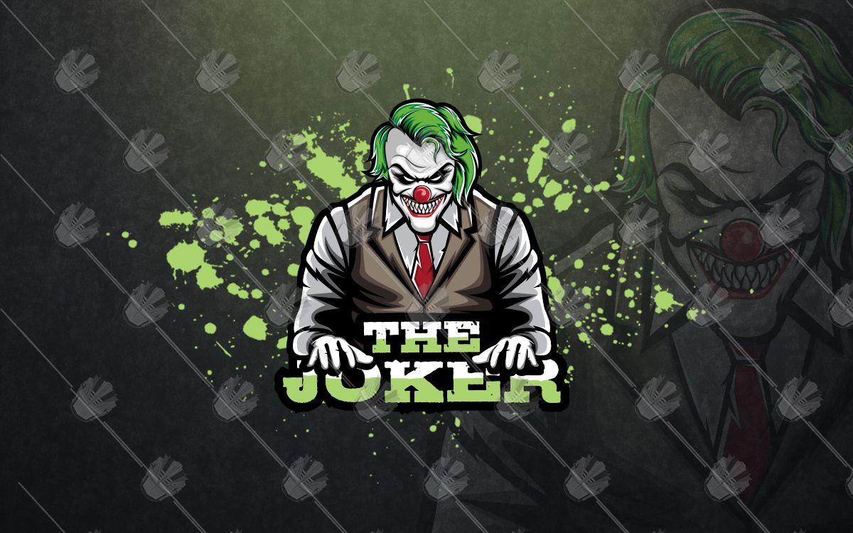 Joker Logo - Joker eSports Logo To Buy Online | Joker Mascot Logo For Sale - Lobotz