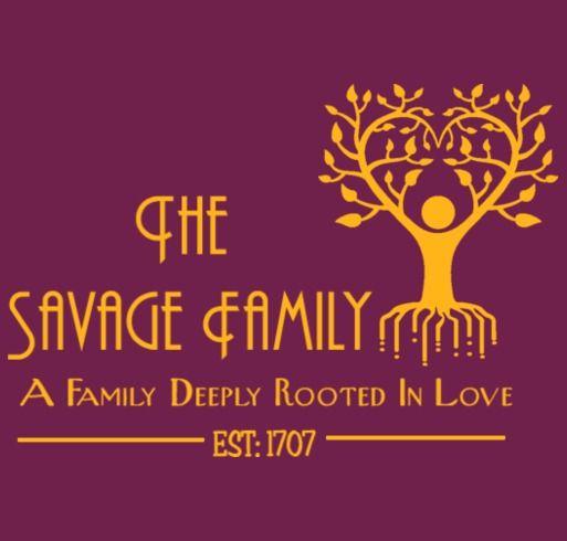 Savage Family Logo - 2017 Savage Family Reunion Custom Ink Fundraising