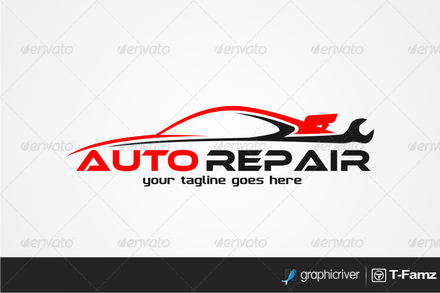 Auto Shop Logo - Auto Repair Logo
