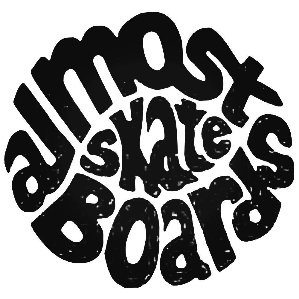 Almost Skateboards Logo - Almost Skateboards Skateboard Decal Sticker