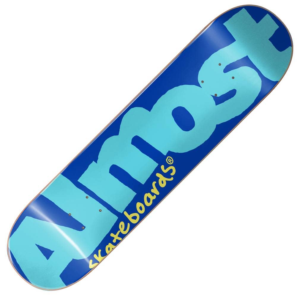 Almost Skateboards Logo - Almost Skateboards Colour Logo HYB Skateboard Deck 7.5