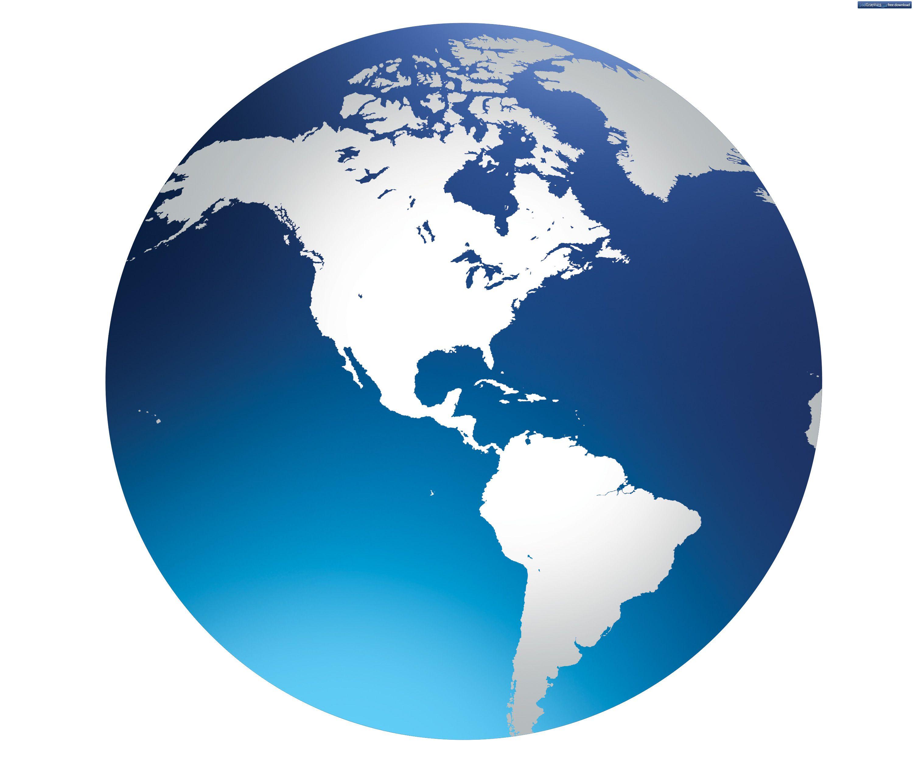 Blue World Globe Logo - Free World Globe, Download Free Clip Art, Free Clip Art on Clipart ...