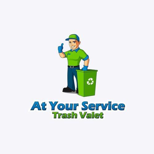 Garbage Company Logo - Create a clean and professional logo for my trash company, At Your