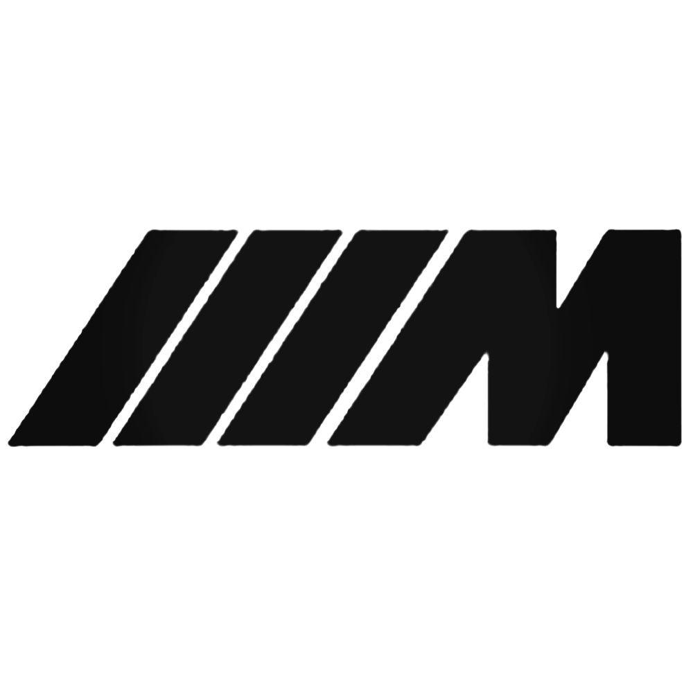 Black BMW M Logo - Bmw M Sticker