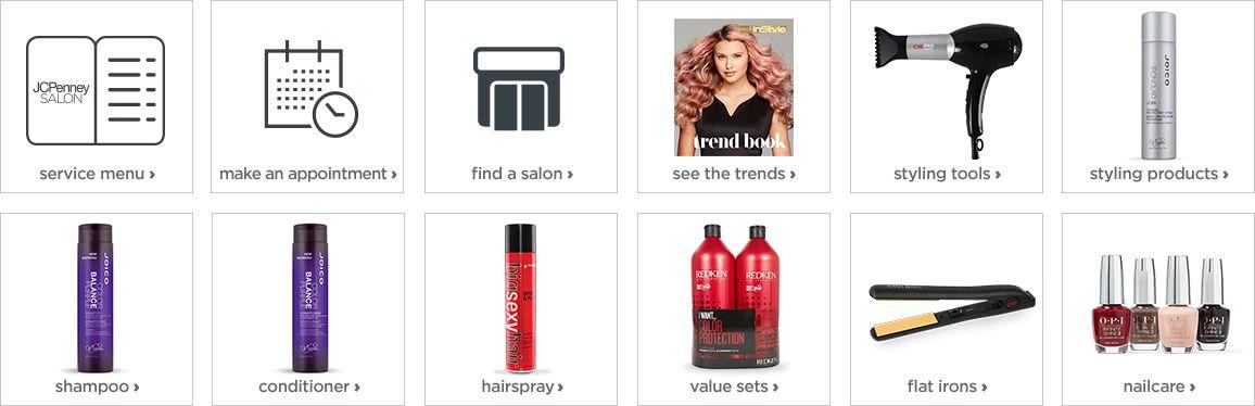 JCPenney 2017 Logo - Styling Tools & Products, Shampoos and Conditioners - JCPenney