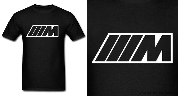 Black BMW M Logo - BMW M Sport Shirts/Hoodies - Driver Apparel