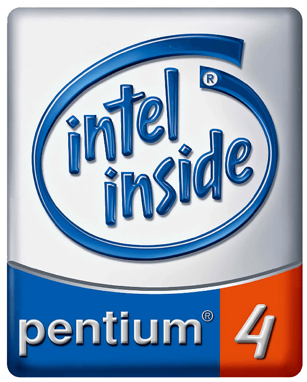 Intel Pentium 4 Logo - Intel Pentium 4