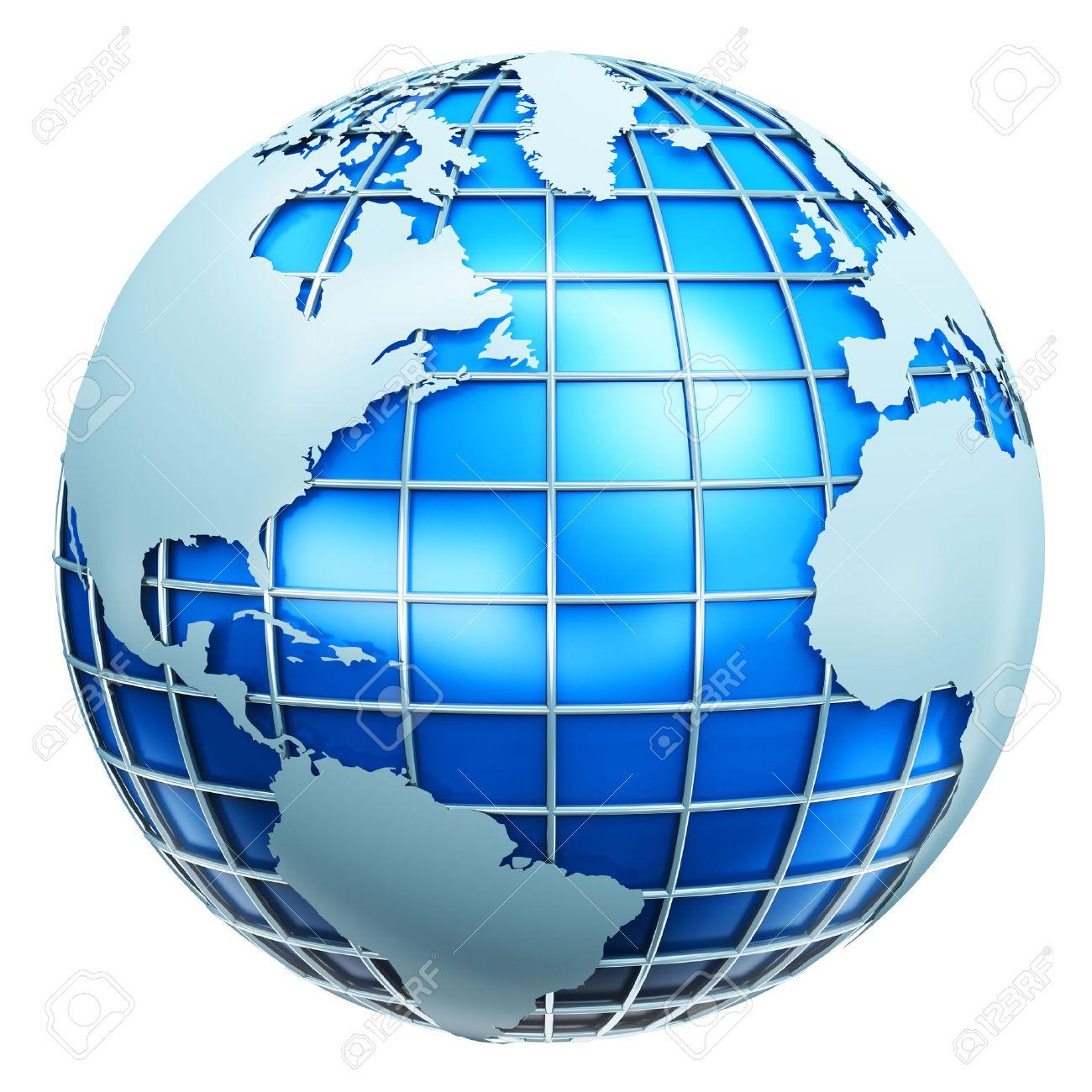 Internet Globe Logo - Blue globe Logos
