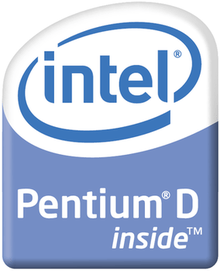 Intel Pentium Xeon Logo - Pentium D