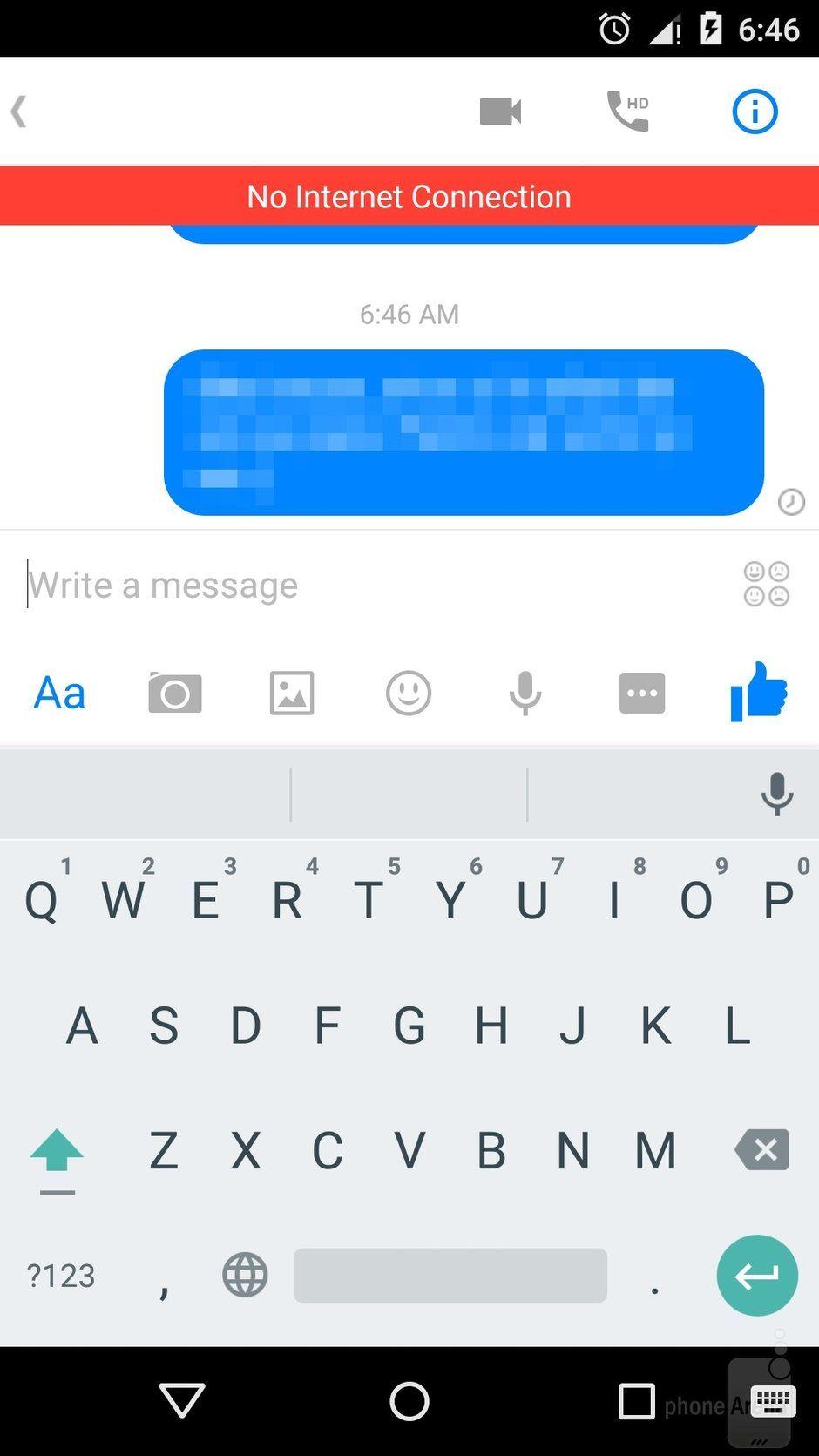 Blue Circle Facebook Logo - How to tell if your message has been read (seen) in Facebook's