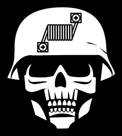 Skull Vape Logo - Skull Vape Photographic Prints