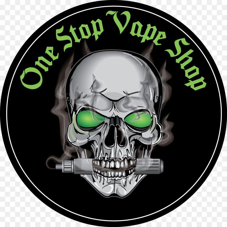 Skull Vape Logo - Red Deer One Stop Vape Shop Superstore Bowness One Stop Vape Shop