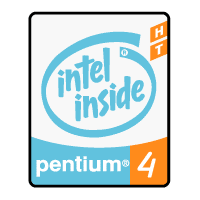Intel Inside Pentium 4 Logo - Intel Pentium 4 HT | Download logos | GMK Free Logos