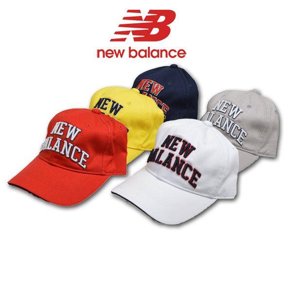 White with Red Curve Logo - ROUND OVER: New Balance cap men gray / yellow / dark blue / white ...