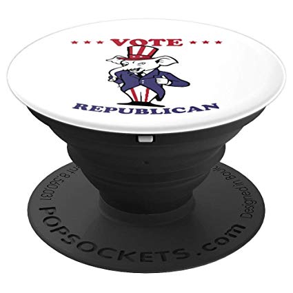 GOP Red Wave Logo - Amazon.com: Vote GOP Red Wave Elephant Republican Party - PopSockets ...