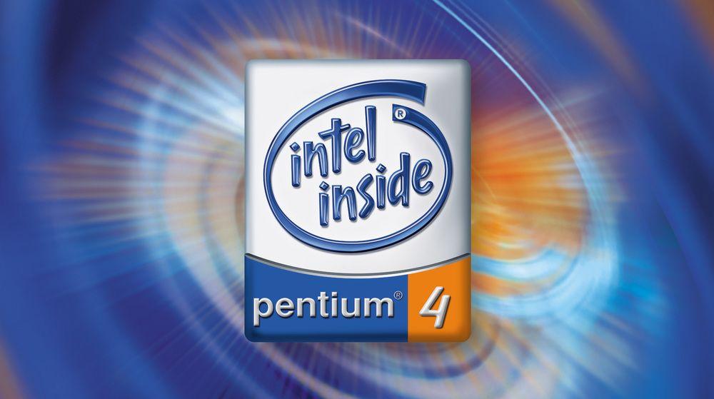 Intel Pentium 4 Logo - b>Intel Pentium 4</b>