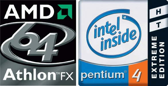 Intel Pentium 4 Logo - Athlon64 FX ve Pentium 4'le Hızaşırtmanın(Overclock)Doruklarında