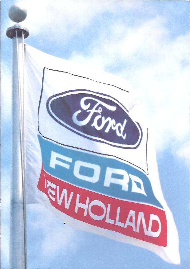 Ford New Holland Logo - Ford New Holland Product Range Original Sales Brochure