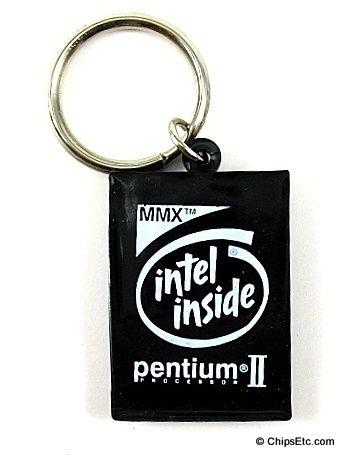 Intel Inside Pentium II Logo - Intel Chip Keychains - page 5 - Vintage Computer Chip Collectibles ...