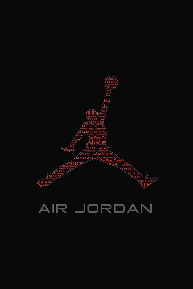 Jordan iPhone Logo - FREEIOS7 | air-jordan-logo - parallax HD iPhone iPad wallpaper ...