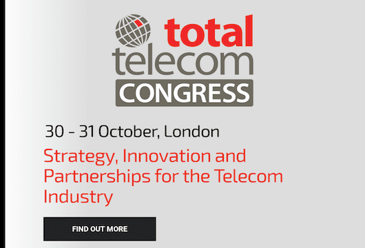 Asian Telecommunications Company Logo - Total Telecom Congress 2018, London 30 – 31 October – Disruptive.Asia