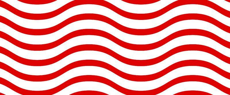White with Red Curve Logo - The Red Curve Background, Red, Lines, White Background Image