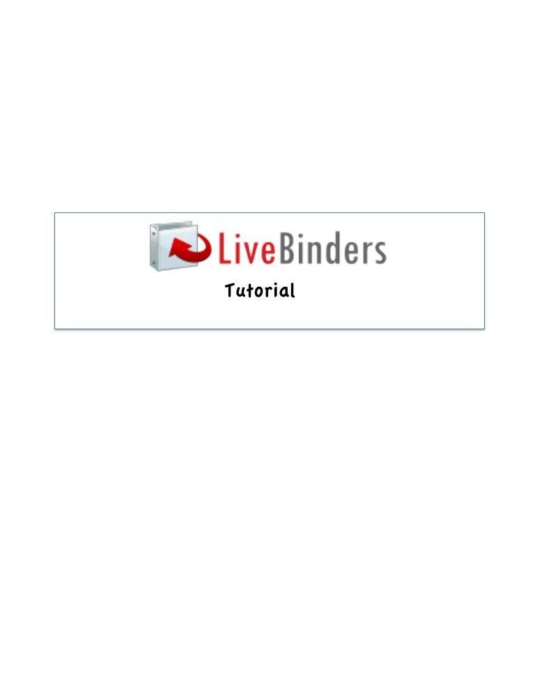 Live Binder Logo - LiveBinders Tutorial