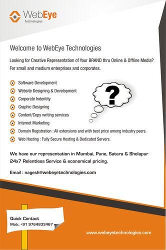 Web Eye Logo - Webeye Technologies - Service Provider of Website Designing Services ...