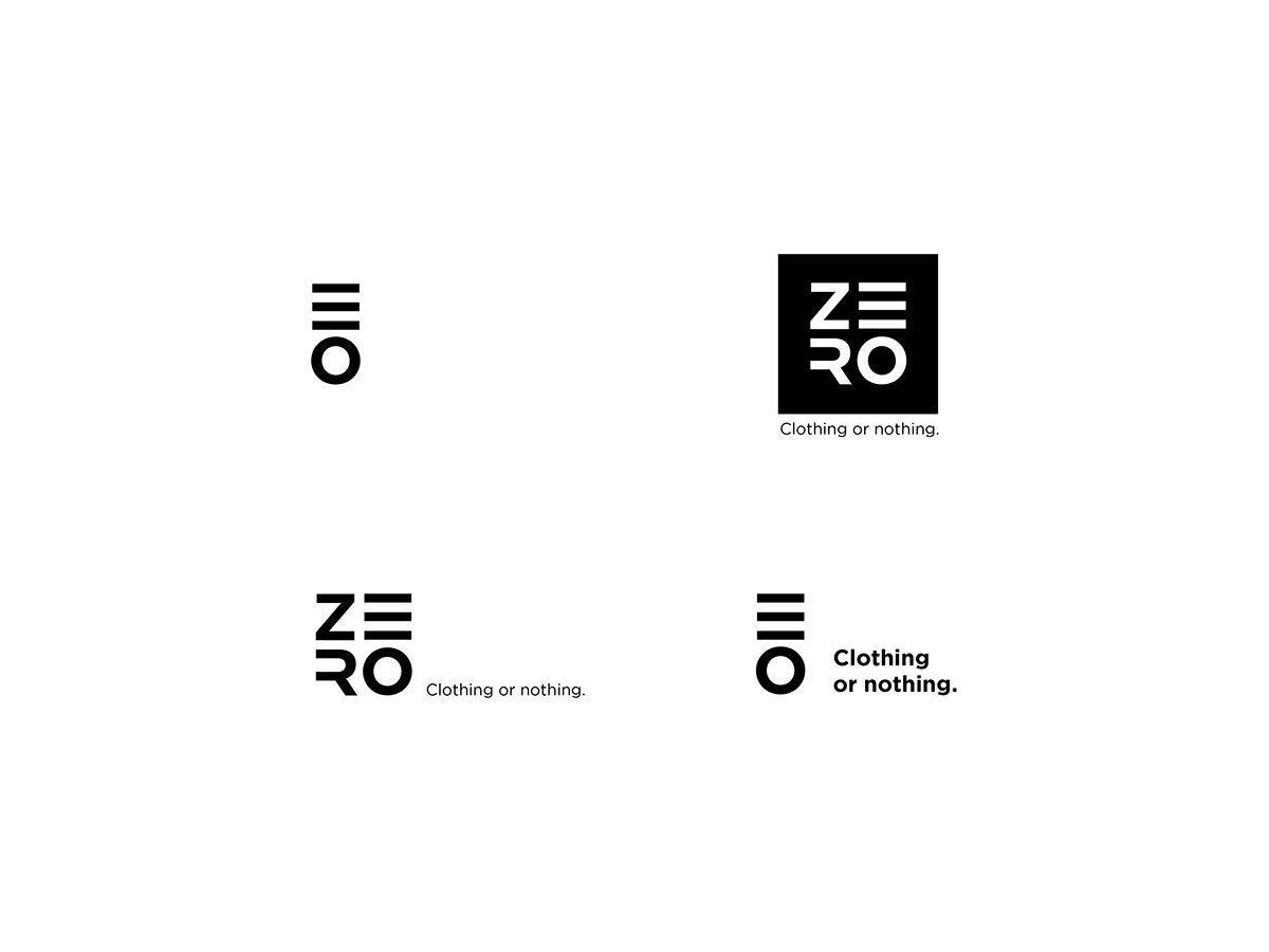 Clohing Logo - Bicycle clothing brand. ZERO. Road or nothing. on Behance ...