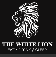 Black and White Lion Logo - The White Lion, functions, weddings, conferences, buffets