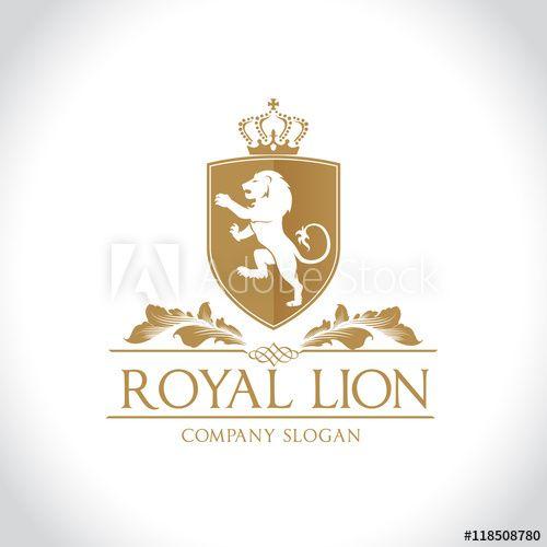 Lion Hotel Logo - Royal Lion logo, hotel logo, luxury brand logo template. - Buy this ...