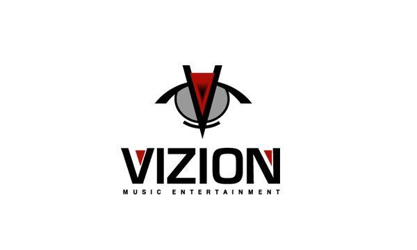 Social Media Entertainment Logo - Vizion Music Entertainment Logo - Web Design Macon, Social Media ...