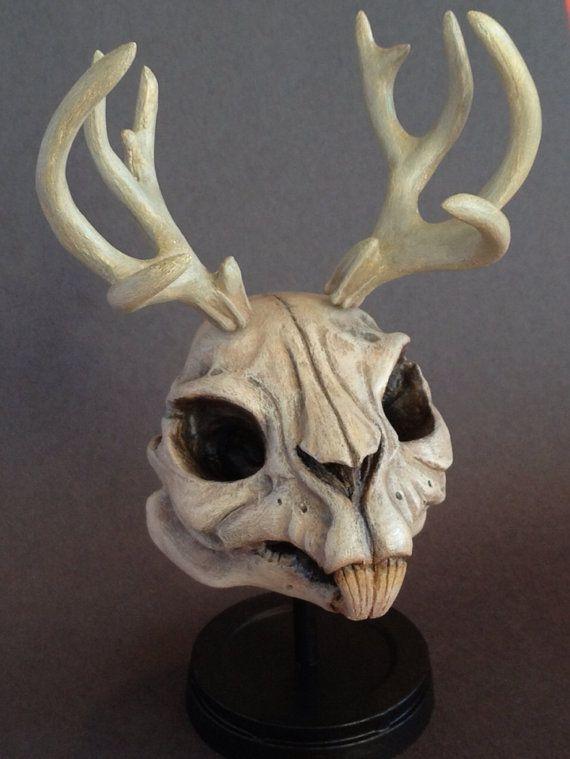 Jackalope Skull Logo - Jackalope Resin Skull Limited Edition Collectible Desert Tan Bone