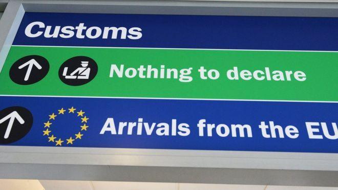 Airport Customs Logo - Reality Check: What is a customs union? - BBC News