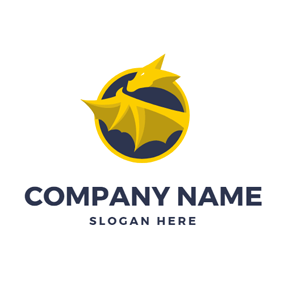 Yellow Dragon Logo - Free Dragon Logo Designs | DesignEvo Logo Maker