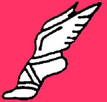 Flying Foot Logo - Free Winged Foot Logo, Download Free Clip Art, Free Clip Art