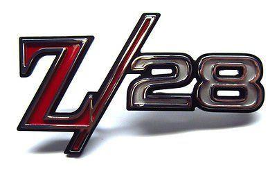 Camaro Z28 Logo - Amazon.com: Chevrolet Camaro Z28 Fender Emblem - GM # 394704 - Cast ...