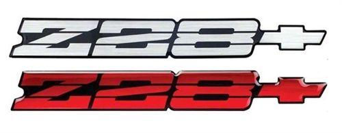 Z28 Logo - 1991 - 1992 camaro Rear Panel Emblem, 