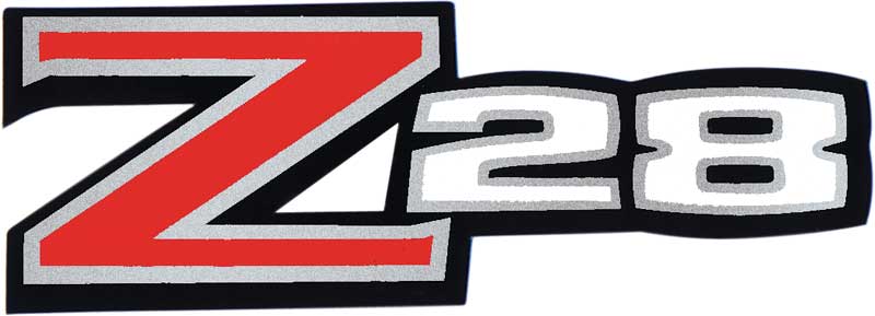 Z28 Logo - 1970-1973 Chevrolet Camaro Parts | DC92 | 1970-73 Camaro Z28 Rear ...
