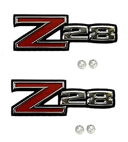 Camaro Z28 Logo - 1970 1974 Camaro Z28 Fender Emblem Package Both Sides
