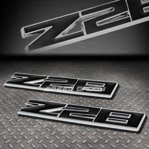Camaro Z28 Logo - FOR CHEVY CAMARO Z28 2X METAL BUMPER TRUNK GRILL EMBLEM DECAL LOGO
