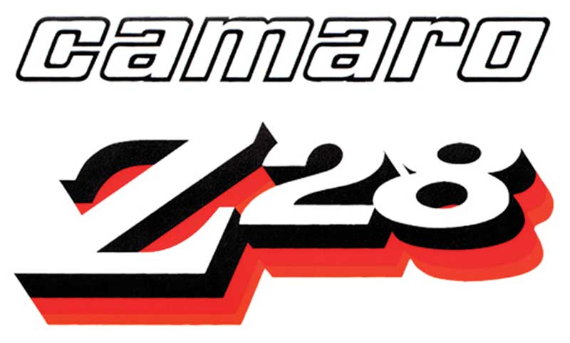 Camaro Z28 Logo - All Makes All Models Parts Camaro Z28