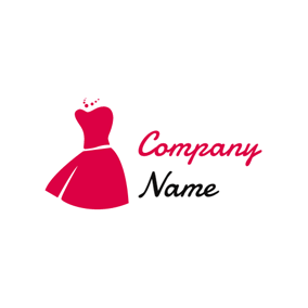 Red Dress Logo - 40+ Free Clothing Logo Designs | DesignEvo Logo Maker